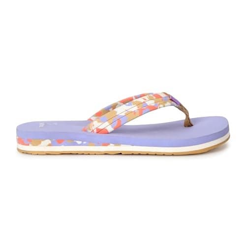 YOHO Marble Slippers for Women | Cushioned Slippers| Lightweight| Waterproof | Violet - UK 4