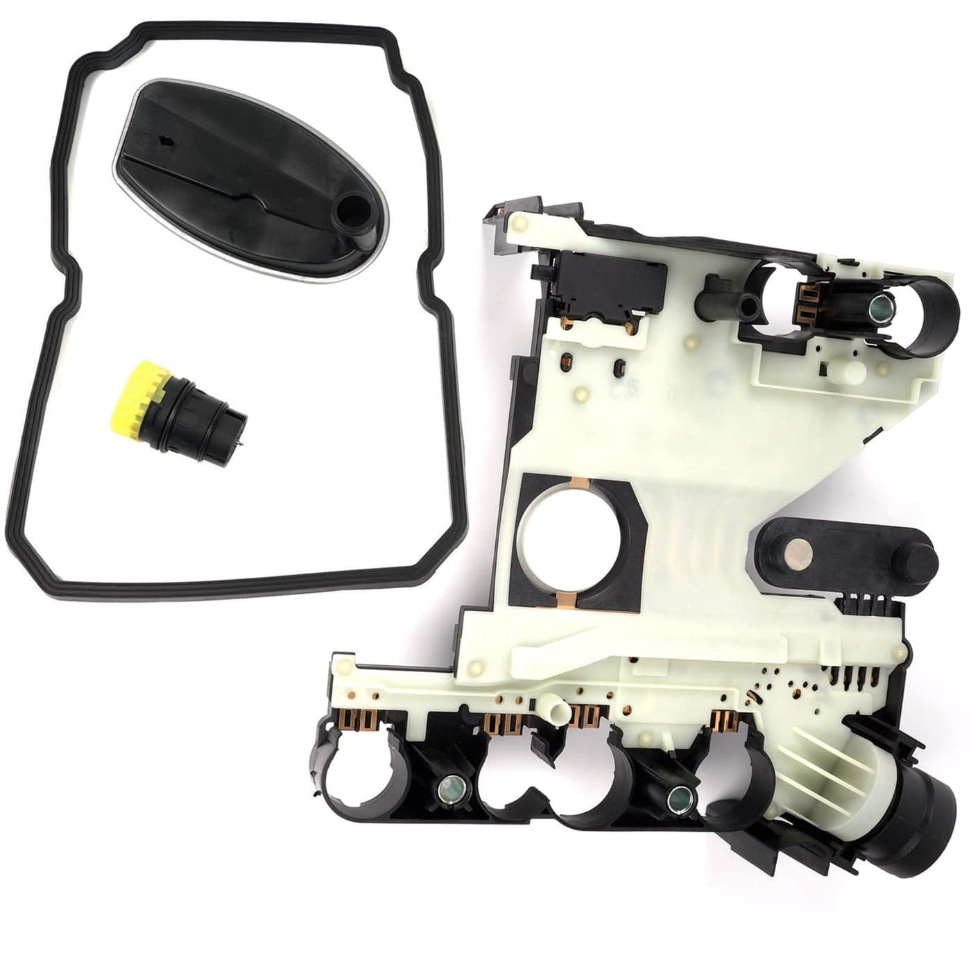 917678 Transmission Conductor Plate with Speed Sensor Connector Gasket Filter 1402701261 Transmission Kit 4PCs Compatible with Chrysler 300 Dodge Challenger Jeep Liberty