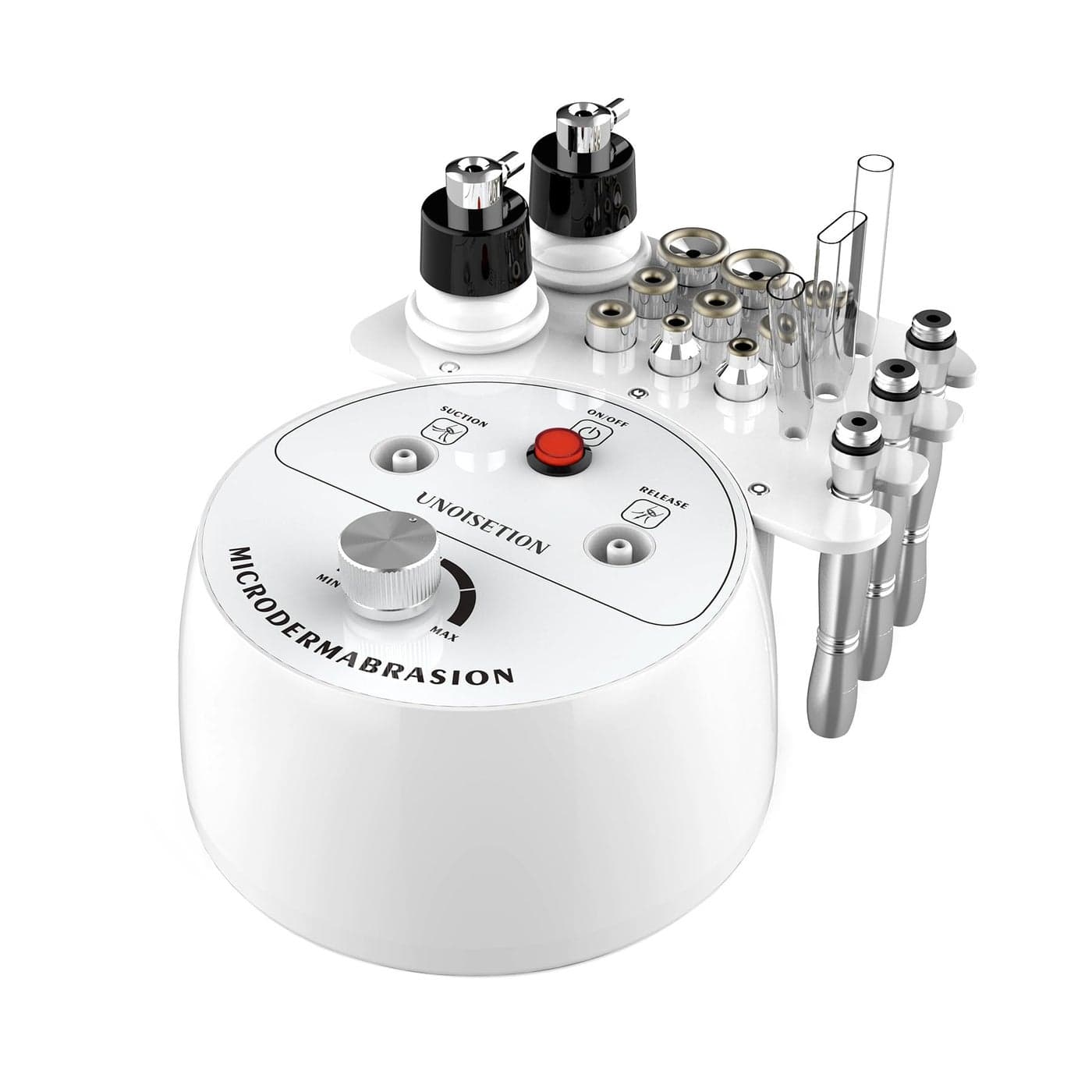 UNOISETION Diamond Microdermabrasion Machine Professional 3 in 1 Dermabrasion Facial Peeling Skin Care Device for Salon Personal Home Use