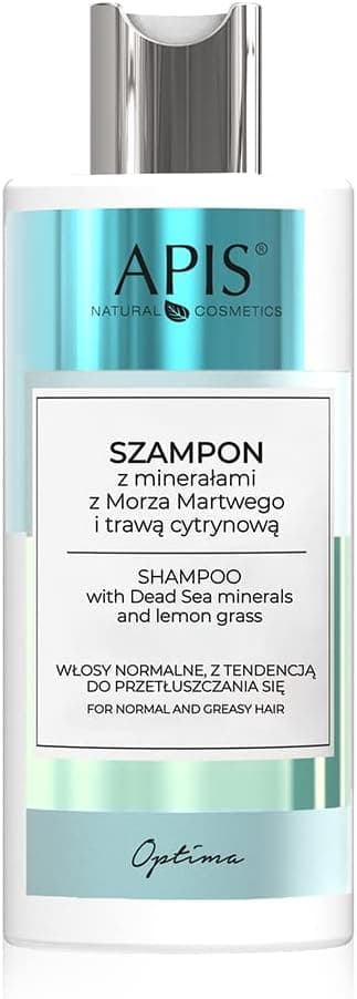 Apis Optima Shampoo with Dead Sea Minerals and Lemon Grass 300ml