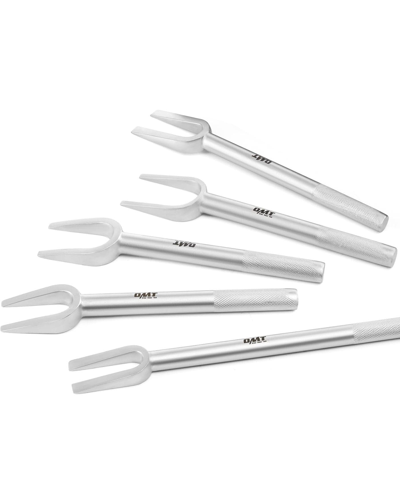 Orion Motor Tech 5Piece Pickle Fork Tool Set Ball Joint Separator Pitman Arm Separator and Tie Rod Removal Tool Kit for Separating Ball Joints Tie Rods and Pitman Arms