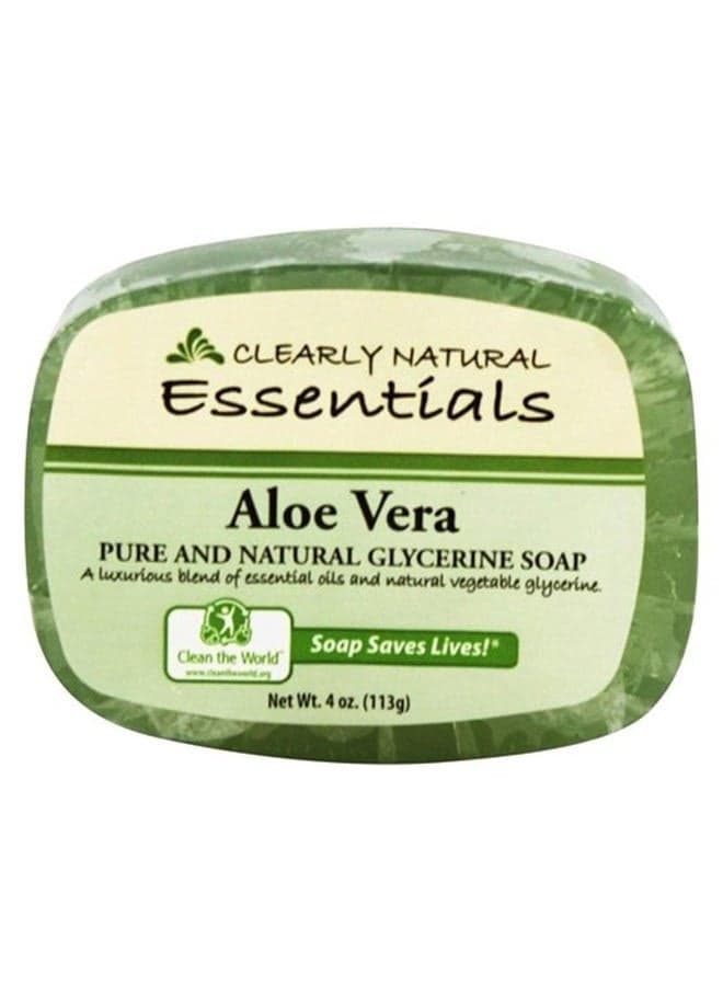Essentials Aloe Vera Pure and natural glycerine soap 4 oz