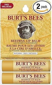 Burts Bees Lip Balm Multipack Chapstick Lip Balms With Beeswax And Vitamin E Duo Value Pack 2x425g