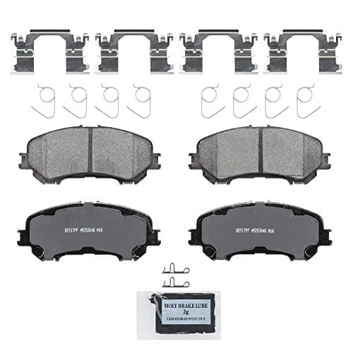 Wagner QuickStop ZD1737 Front Disc Brake Pad Set for 2017 Nissan Rogue