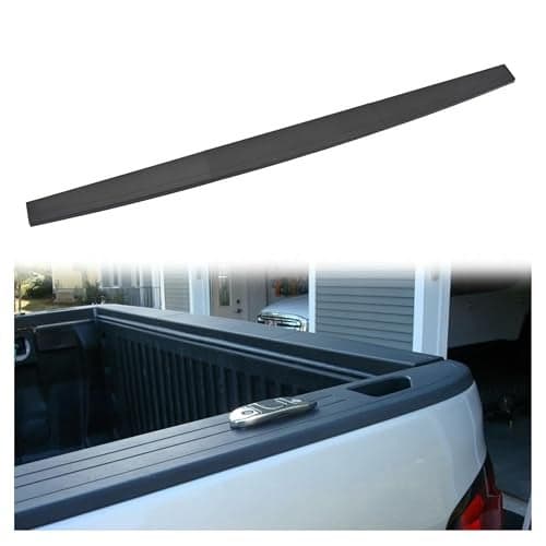 ECOTRIC Tailgate Molding Cap Cover Trim Compatible with 2014-2019 Chevy Chevrolet Silverado GMC Sierra 1500 2500HD 3500HD Replacement for 22763062 GM1904110 Top Protector Molding