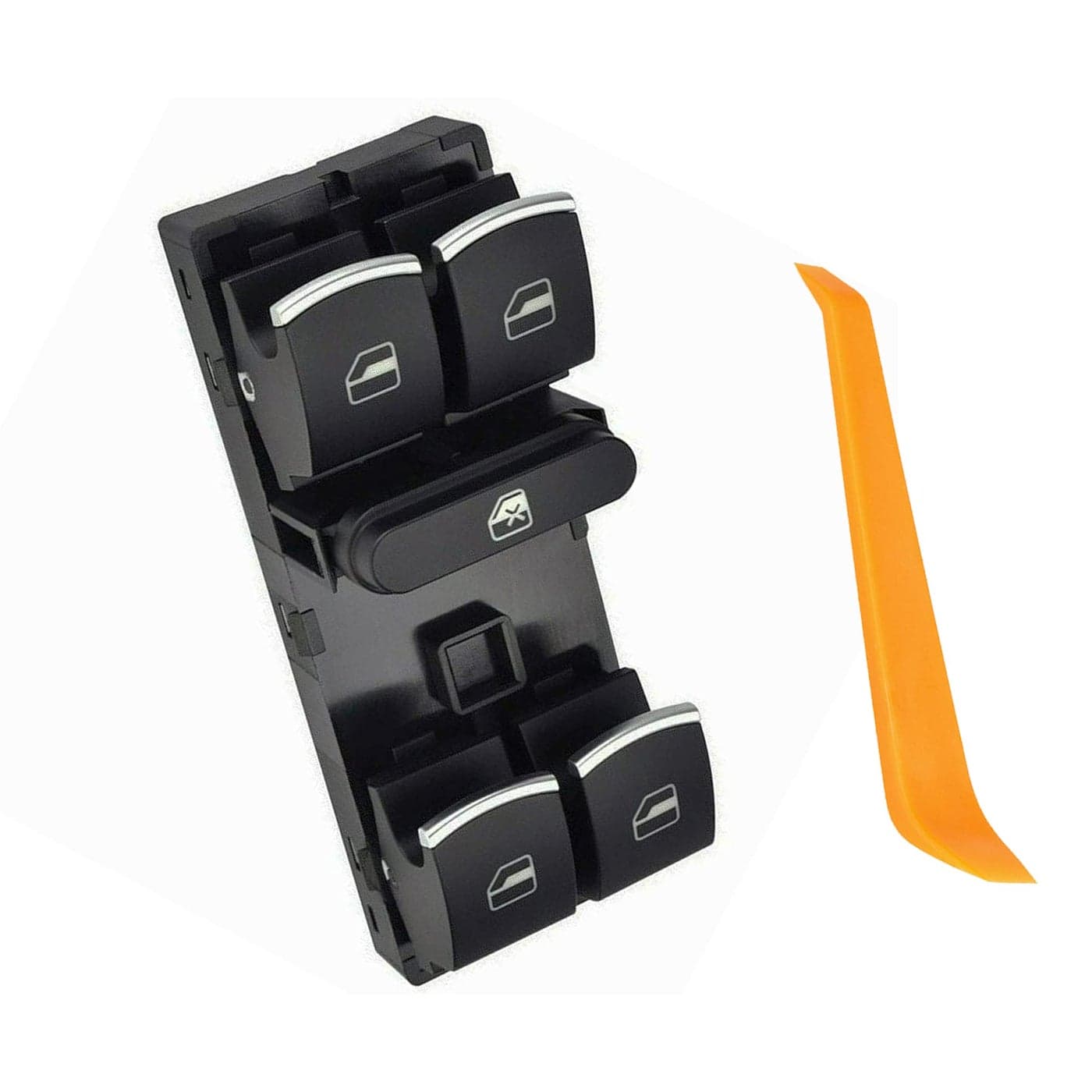 FFFauto Master Driver Power Window Switch Compatible with VW Volkswagen CC Golf Jetta Passat Tiguan 20062010200920135ND959857 1K4959857B 5K4959857