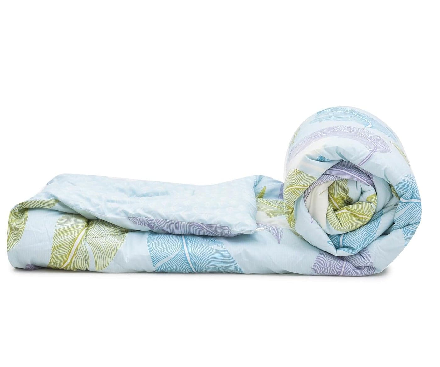 COZY FURNISH Cotton Quilted Reversible Comforter/Duvet for All Seasons 200 GSM Microfiber Filled AC Blanket for Single Bed,60X90(Inches) All Weather Duvet
