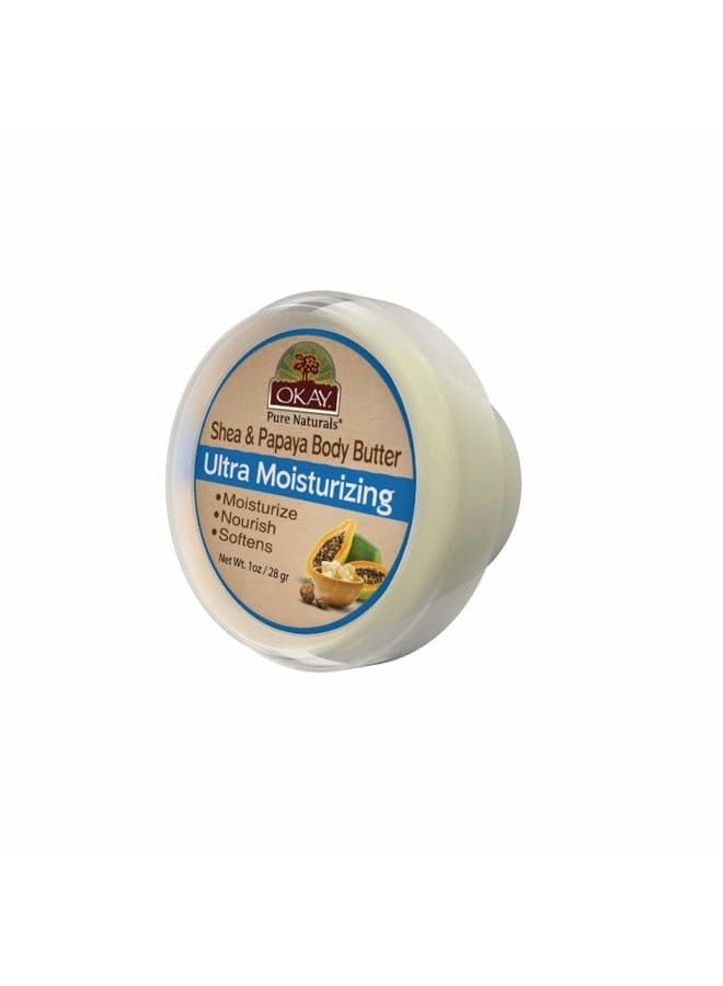 OKAY SHEA and PAPAYA BODY BUTTER 1oz