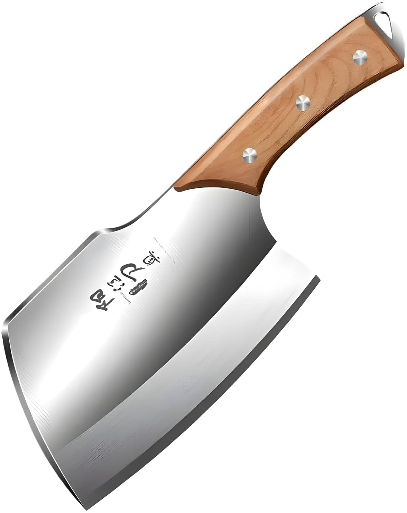 Wizbiz 6 Inch Blade Meat Cleaver Knife for Kitchen Heavy Duty Japanese Bone Cutter Knives Hand Forged Big Butcher Knife for Chopping Mutton Vegetable Fruit and Fish