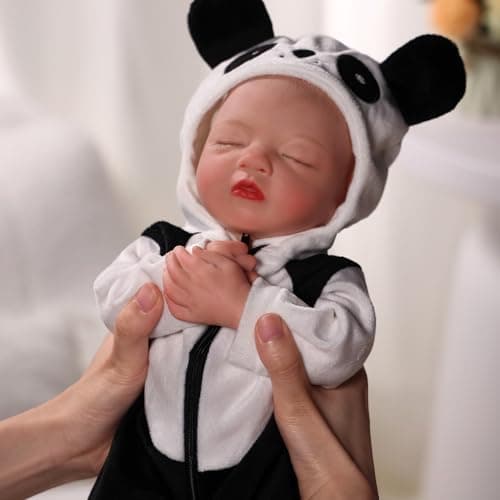BABESIDE Reborn Baby Dolls Silicone Full Body 16 Inch Weight 4 Lb Full Realistic Silicone Weighted Sleeping Newborn Real Life Baby Dolls Girl Gift for Collectors Kids Ages 3