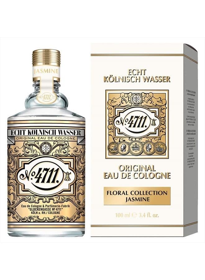 Floral Collection Jeasmin Eau De Cologne Spray for Unisex 3.4 Ounce