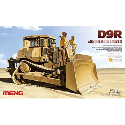 Meng SS002 D9 R Armoured Bulldozer kit Model Building Accessories Multi Mittel