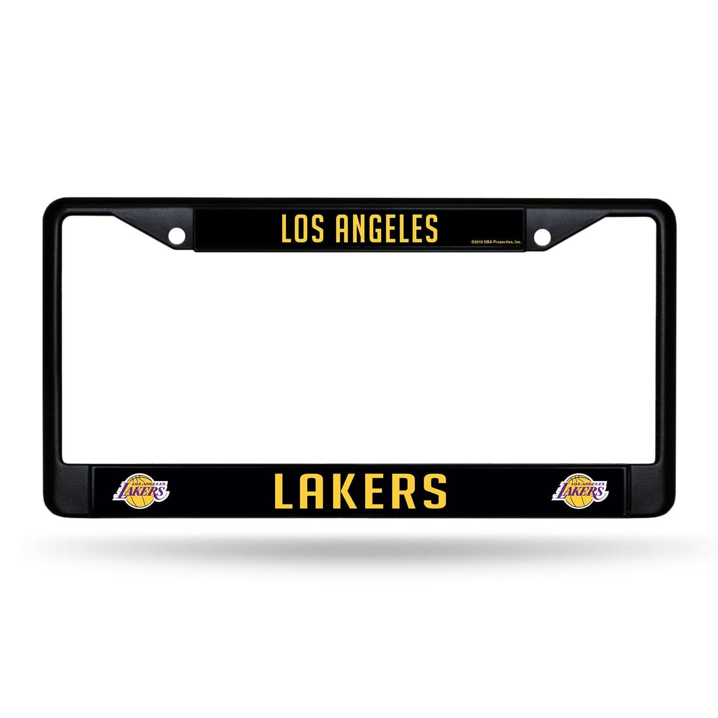 Rico Industries NBA Los Angeles Lakers Standard Chrome License Plate Frame 6 x 1225