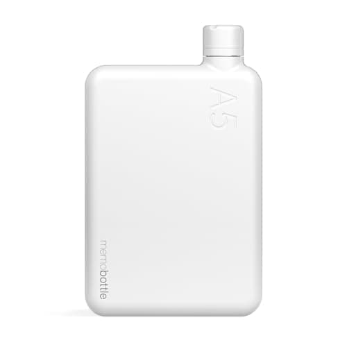 memobottle A5 Stainless Steel WHITE