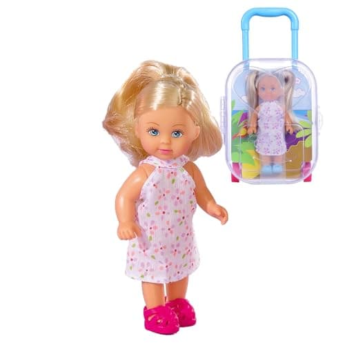 Evi's Trolley Set| Picnic Ready Evi| Vibrant Evi Inside Trolley| Joyful Pretend Play Set| Engaging & Travel-Friendly Set| Ideal Doll Set for Girls (Picnic Ready Evi)