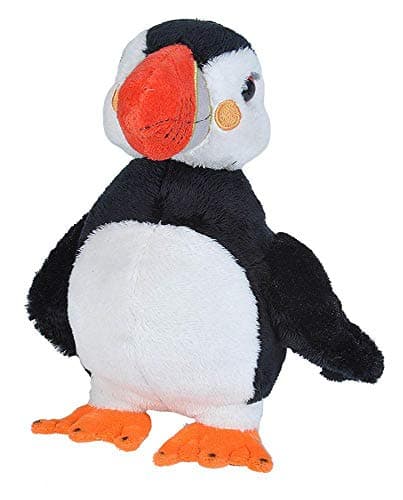 Wild Republic Puffin Plush Stuffed Animal Plush Toy Sea Animals Gifts for Kids Sea Critters 8 inches