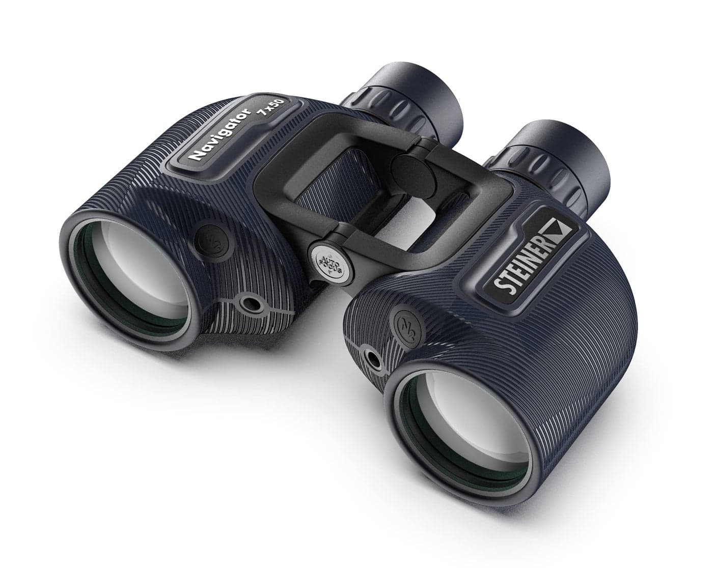 Steiner Navigator 7x50 Binoculars Magnification 7X High Contrast Optics Floating Prism System SportsAuto Focus Delivers Excellent Image Clarity Navy Blue 2342 New Version
