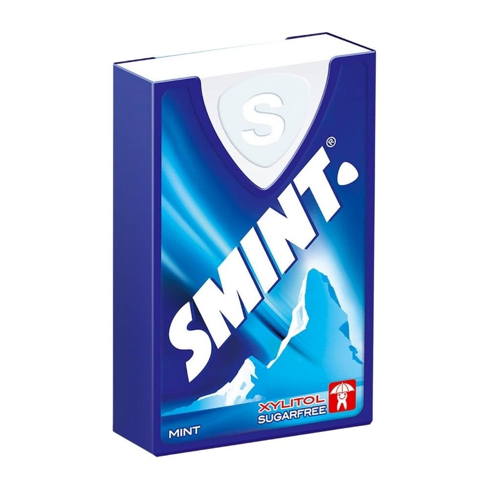 Smint Chew Gum, Sugar-Free Gums with Mint Flavour