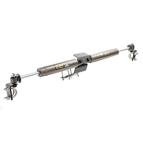 FORDECO Dual Steering Stabilizer 2.0 Tube for 07-18 Jeep Wrangler JK