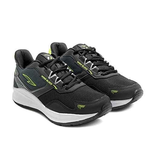 ASIAN Thar-01 Sports Shoes with Eva Sole Extra Jump Casual Sneaker Shoes for Men & Boys Black,Green,UK 9