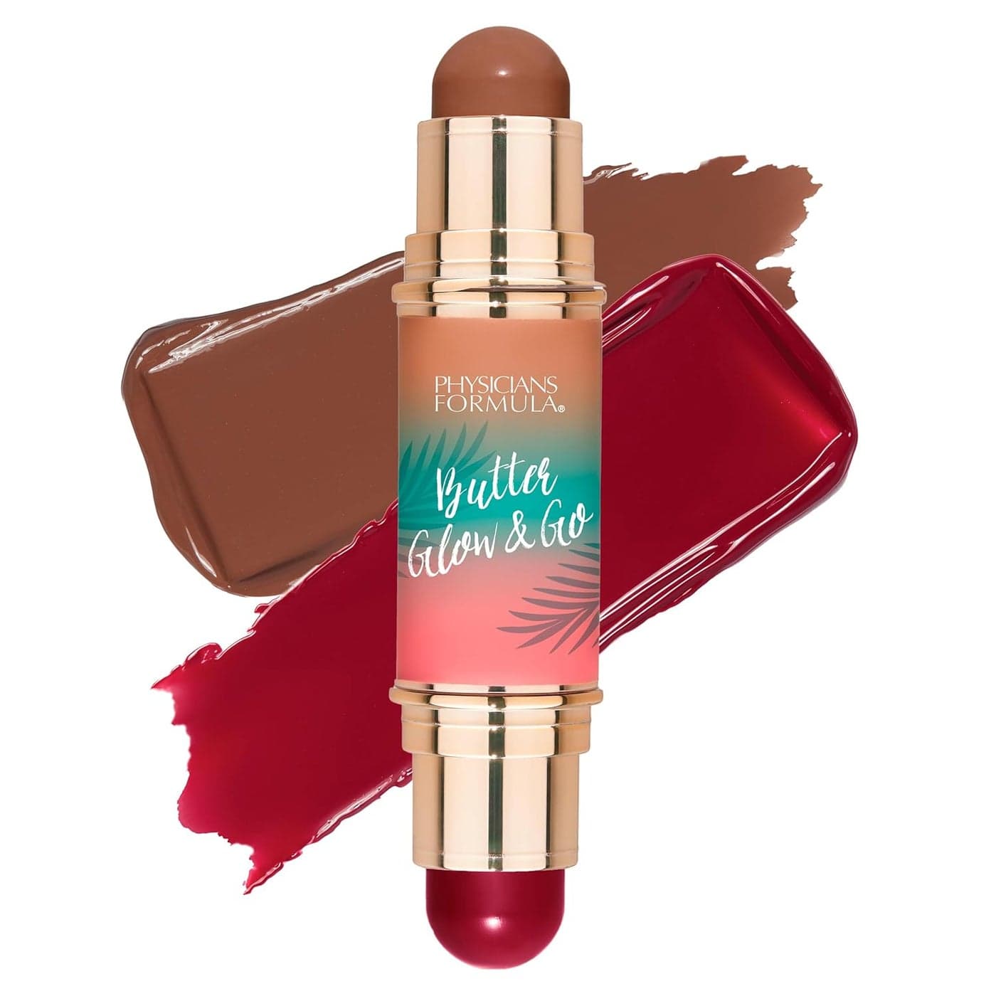Physicians Formula Butter Glow Go Multiuse Stick UltraCreamy Formula with Murumuru Butter Radiant Finish CrueltyFree Beach Bum Plum