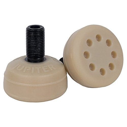 PowerDyne Jupiter Toe Stops - Pair of Natural Rubber Roller Skate Toe Stoppers
