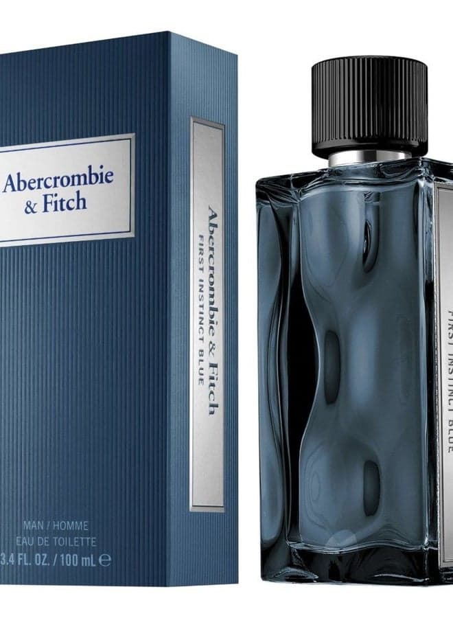 First Instinct Blue for Men Eau de Toilette Spray, 3.4 Ounce