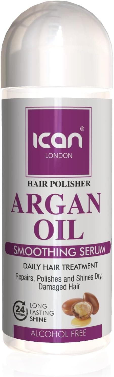 Ican London Hair Polisher Argan Oil Smoothing Serum 207ml