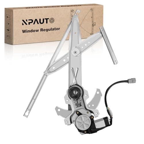 NPAUTO Front Driver Side Power Window Regulator with Motor fit for (2 Door Coupe Only) Honda Accord 1998 1999 2000 2001 2002, Left, 741-490
