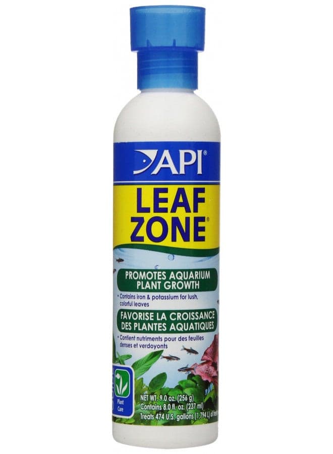 API LEAF ZONE Freshwater Aquarium Plant Fertilizer 8-Ounce Bottle