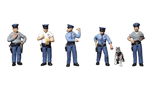 WOODLAND SCENICS A1822 Policemen HO WOOU9122