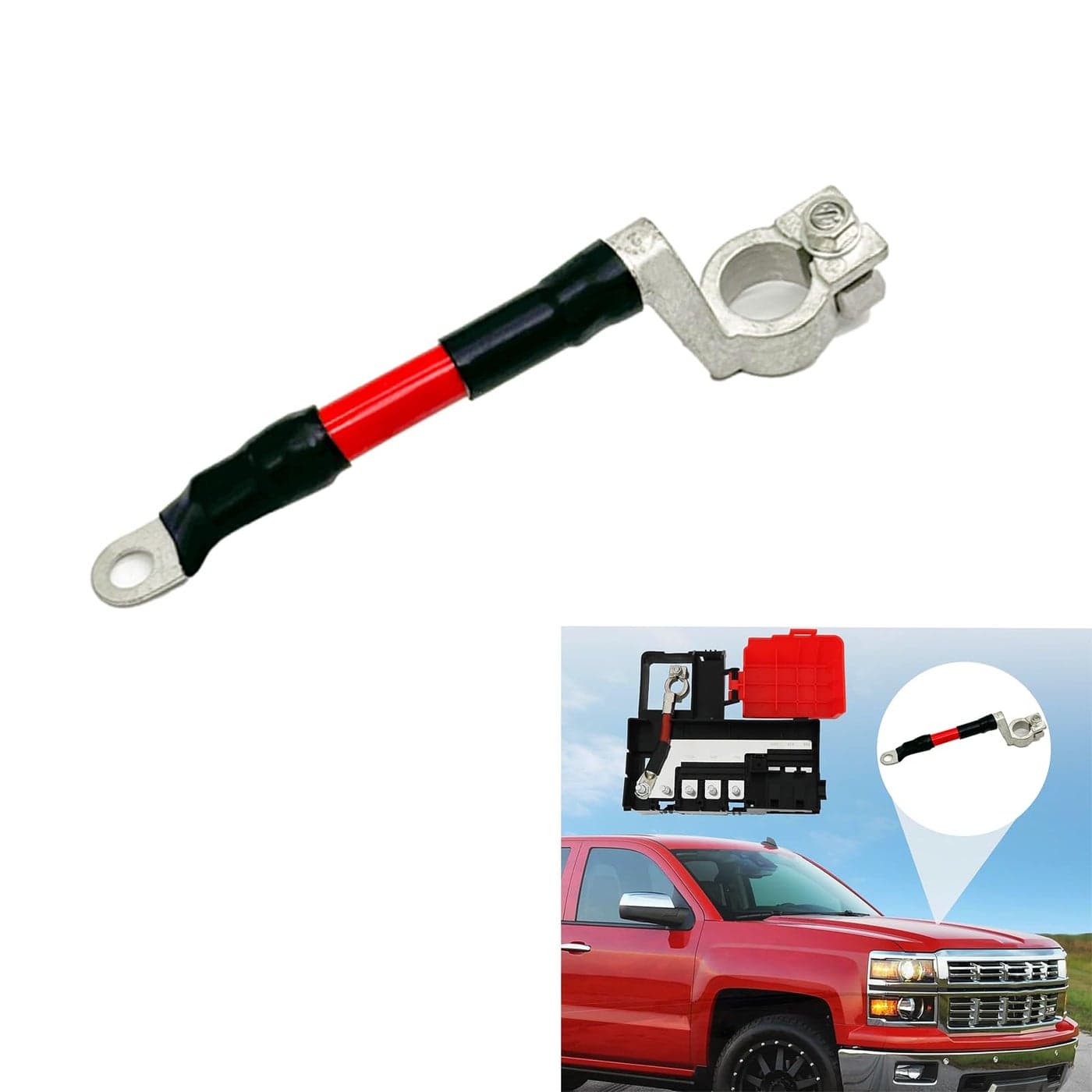 84494554 Positive Battery Cable Fit for GMCompatible with 20152020 Chevrolet Suburban Tahoe Silverado 1500 2500 HD 3500 HD Fit for GMC Yukon XL Sierra 1500 2500 HD 3500 HD Cadillac Escalade ESV