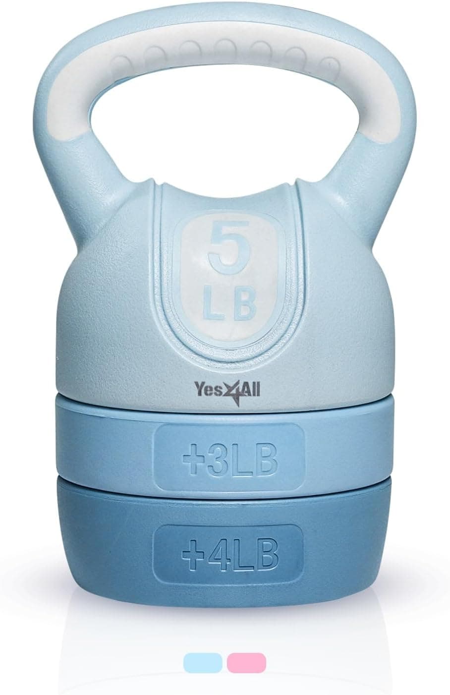 Yes4All Kettlebell Sets Adjustable Kettlebell Set for Strength Training Kettlebells Adjustable Weight for Versatile Workouts