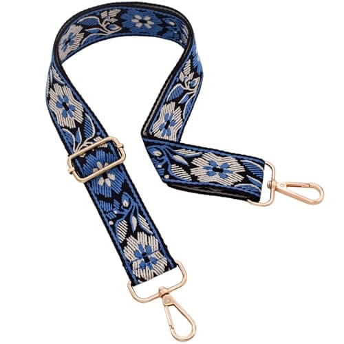 ROYGBCP Premium Purse Straps - Wide Adjustable Long Shoulder Straps Crossbody Bag Strap - Adjustable Length for Handbags, Women Purse Strap