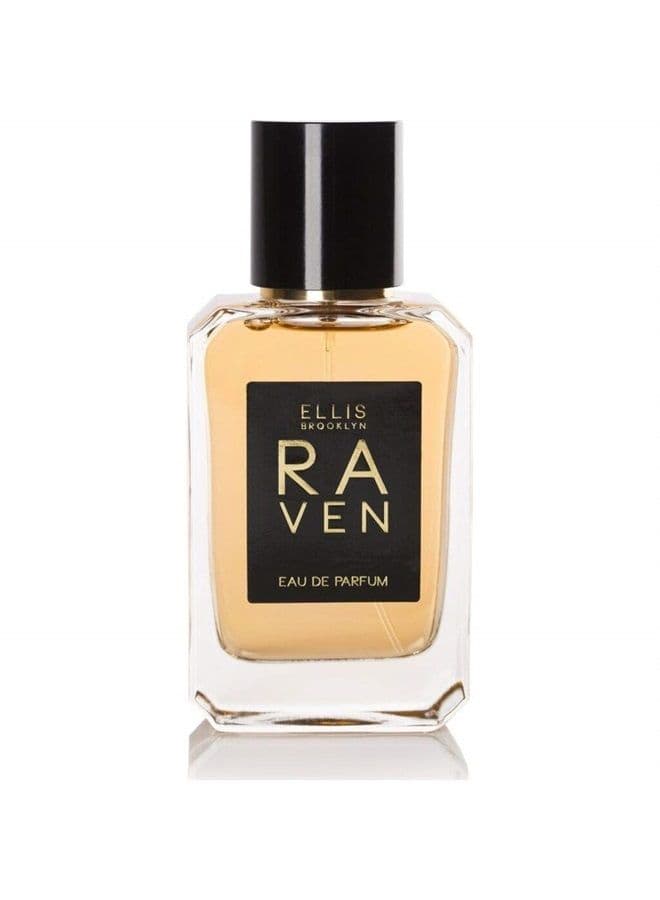 RAVEN Eau De Parfum - Mandarin Peony Patchouli - Clean Vegan Non Toxic Unisex Fragrance - 50 ml