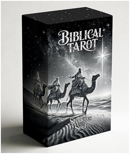 Biblical Tarot Limited Collectors Edition Shadows of The Soul A 79Card Deck Guidebook Based on The Wisdom of The Bible Designed for Shadow Work Premium Quality Full Size
