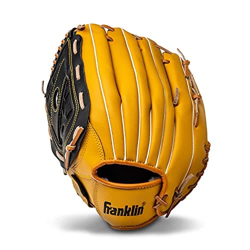 Franklin Sports Baseball and Softball Glove - Field Master - Baseball and Softball Mitt, 14"