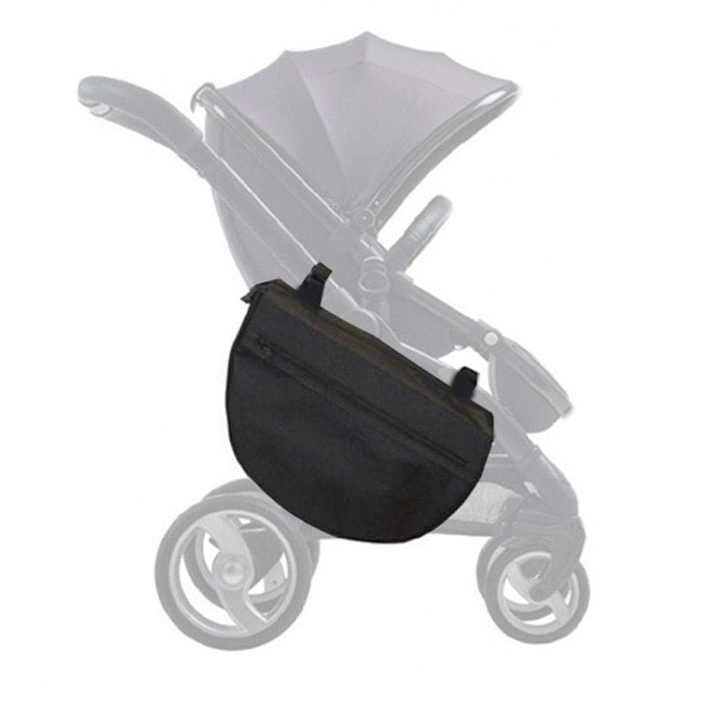 ROMIRUS Insulated Stroller Organizer Side Sling Stroller Saddle Bag Black Latest Version More Durable