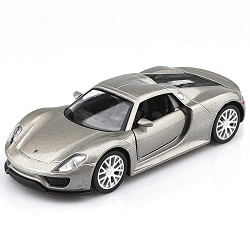 TOKAXI 136 Scale Porsche 918 Spyde Diecast Model CarsPull Back Vehicles Porsche Toy CarsCars Gifts for Boys Girls