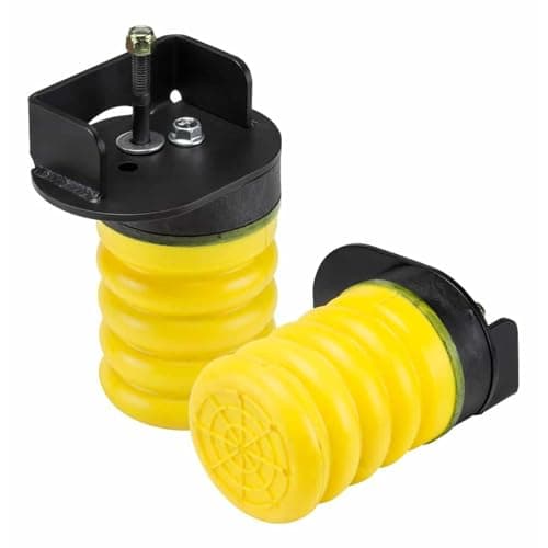SuperSprings SSR-130-54 | SumoSprings Rear for Ford E-350|E-450, Yellow