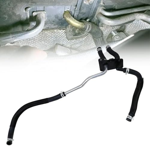 NLQR 55038030AN Heater Supply and Return Hose Compatible with Jeep Grand Cherokee 3.0L/3.6L/5.7L/6.2L/6.4L 2011-2020 Compatible with Dodge Durango 3.6L/5.7L 2011-2014 55038030AD 55038030AK