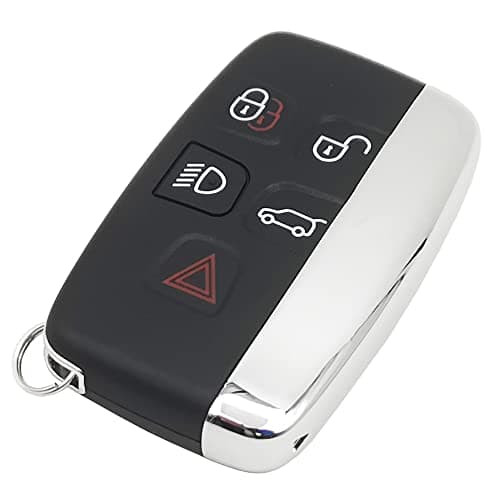 Horande Replacement Key Fob Cover Case fits for Range Rover Evouge Discovery Sport Velar Land Rover LR2 LR4 Jaguar XF XJ XJL XE Keyless Entry Key Fob Shell