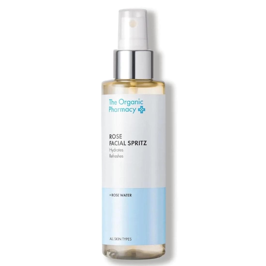 The Organic Pharmacy Rose Facial Spritz Toner to Hydrate Freshen and Soothe Skin 33 Ounce