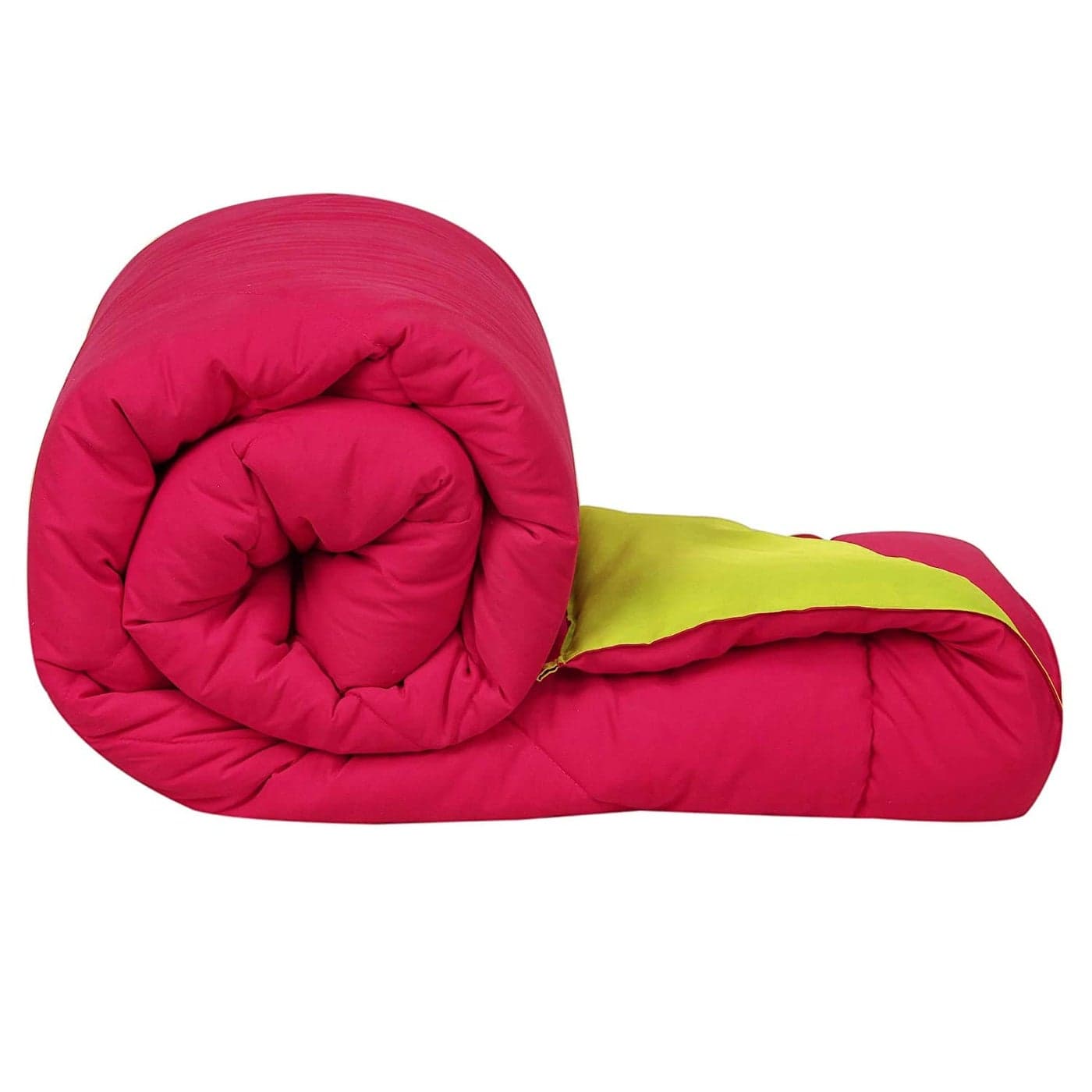 SVT Microfiber 200TC Comforter Single Bed_Pink Green