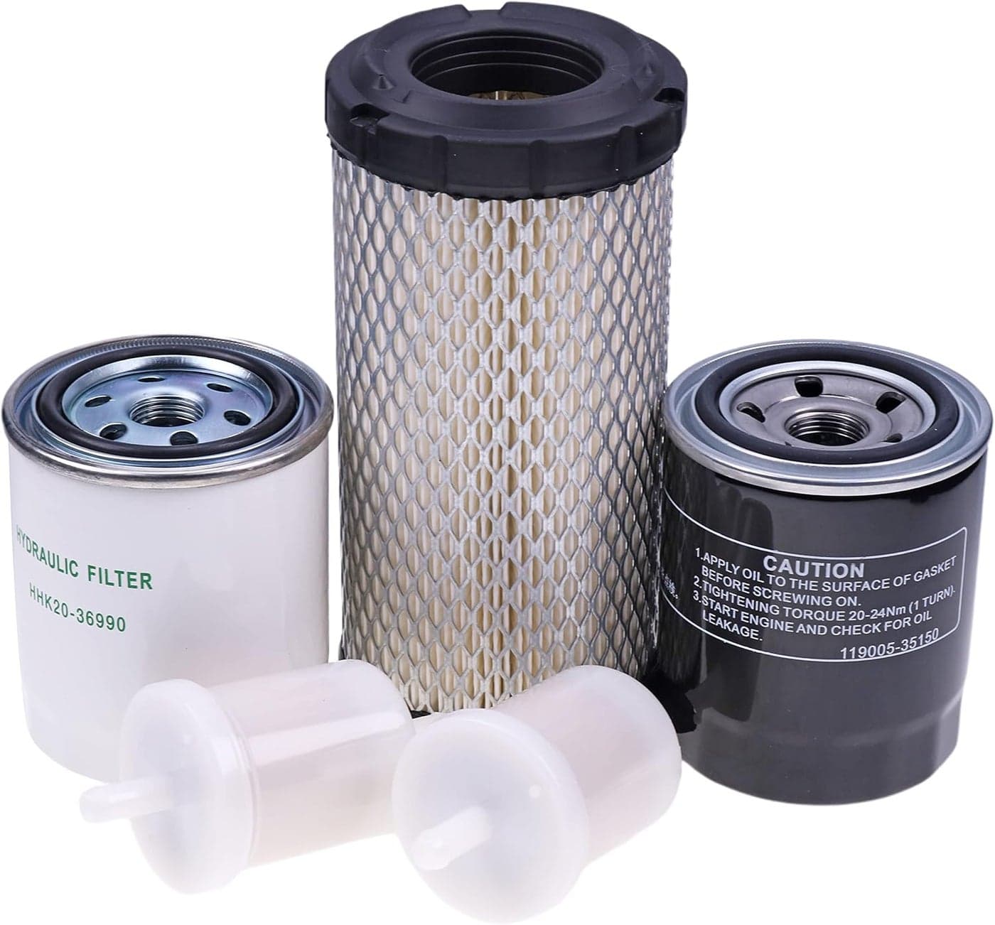 JEENDA Filter Kit for Kubota Tractors