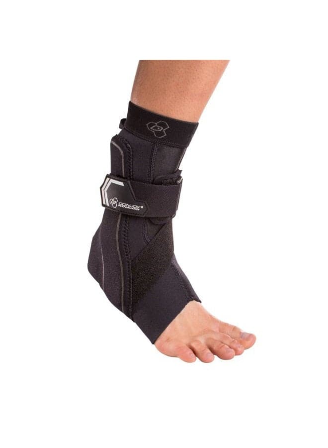 Performance Bionic Ankle Support Brace: Right Foot, Black, X-Large