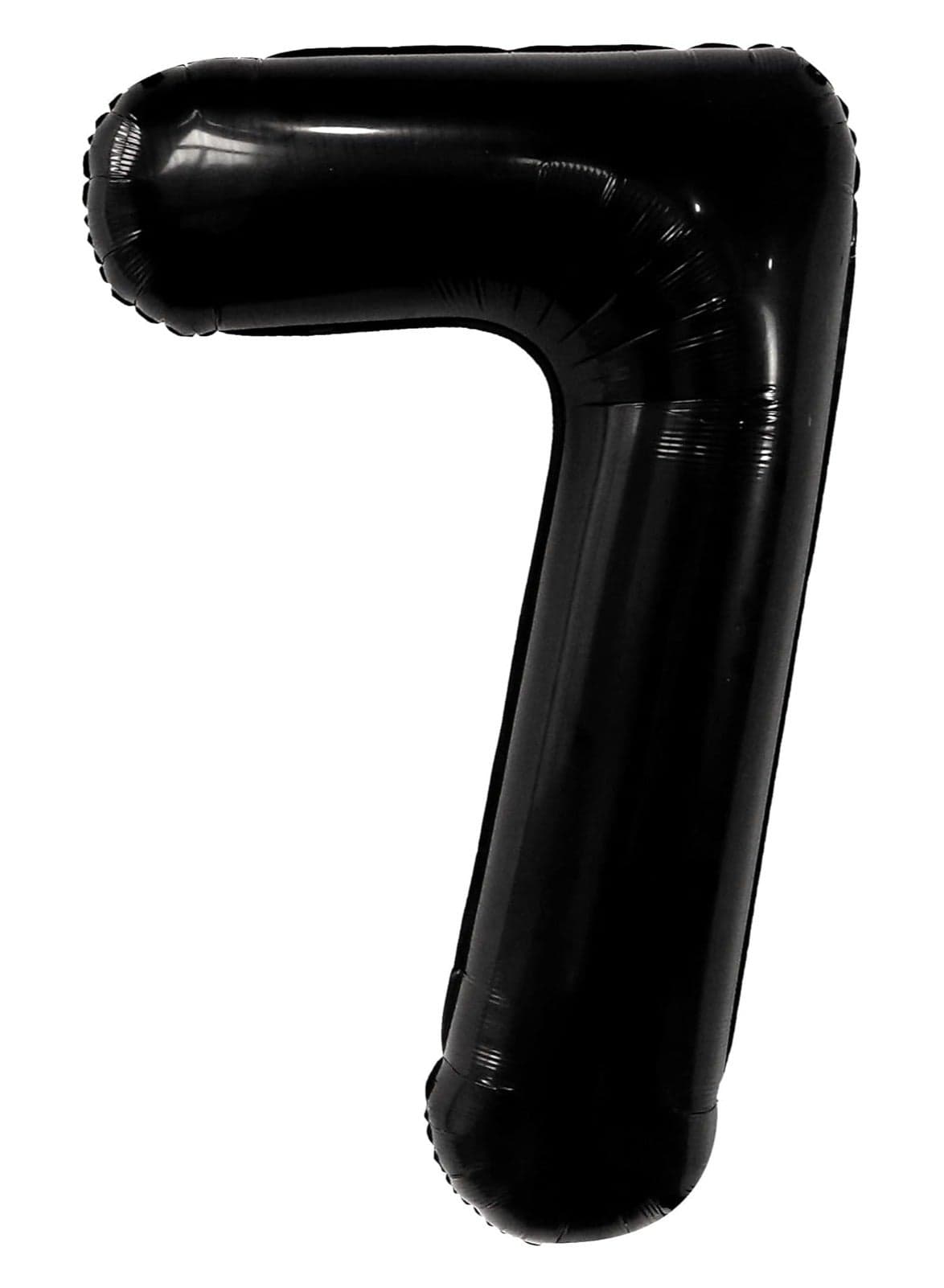Black Number 7 Foil Balloon for 7th Birthday Decoration