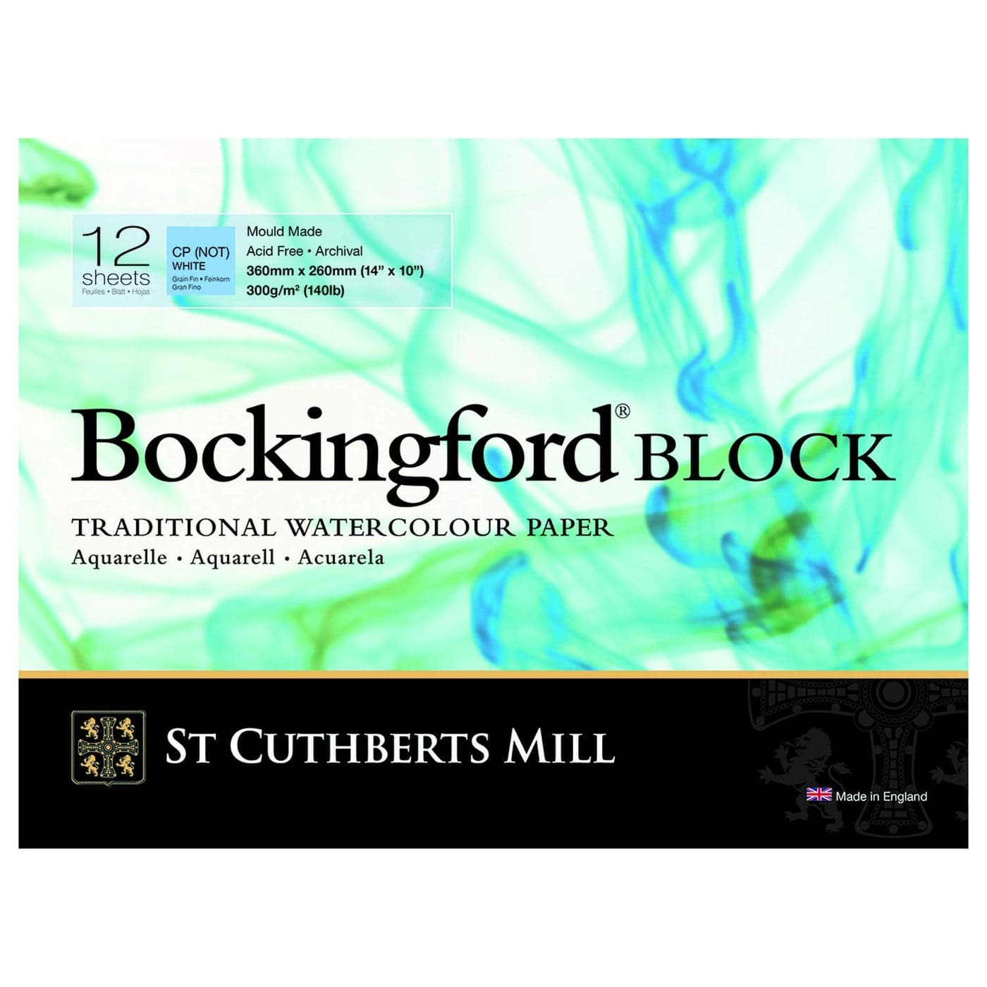Bockingford 300gsm Block 14 x 10 26 x 36cm NOT