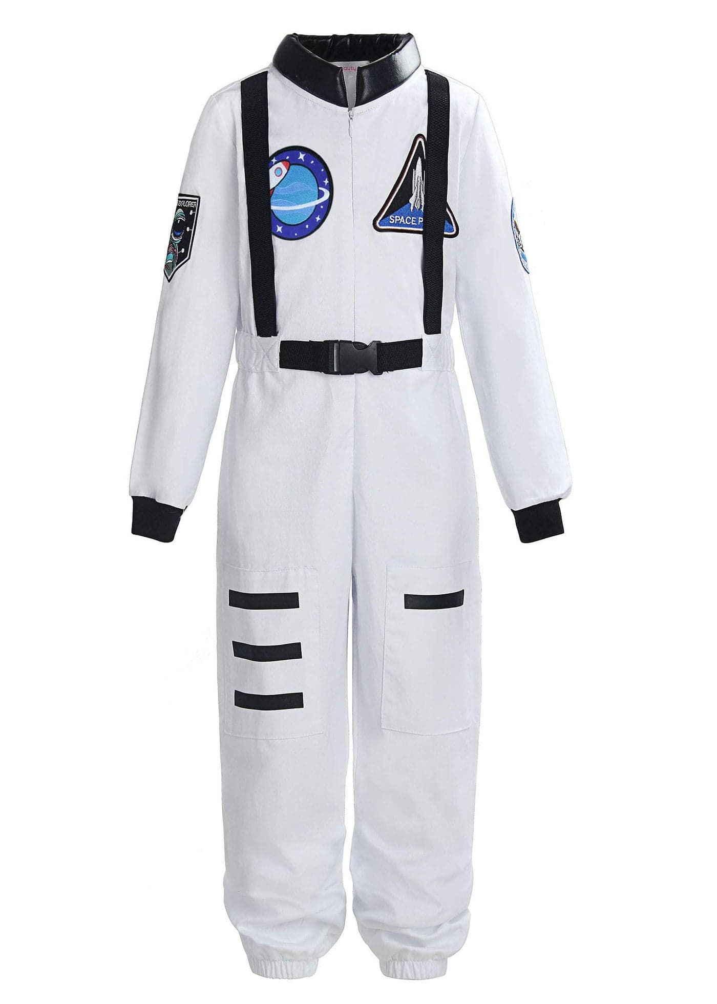 ReliBeauty Boys Girls Kids Children Astronaut Role Play Costume White 6120