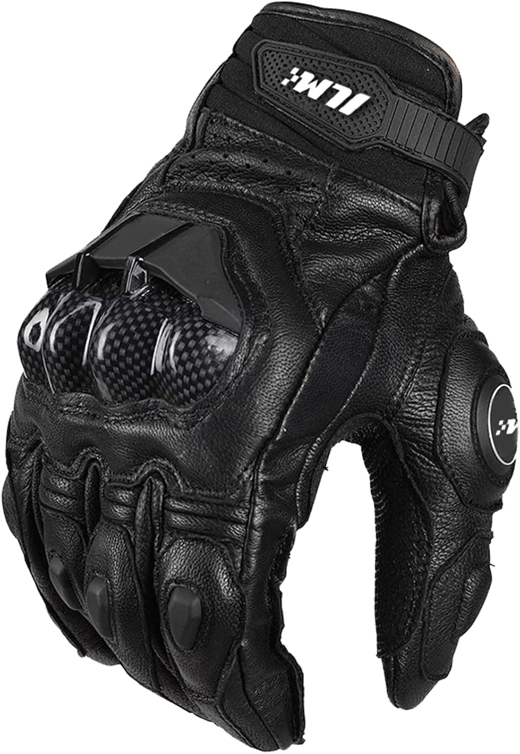 ILM Air Flow Leather Motorcycle Gloves